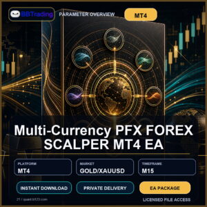 Multi-Currency PFX FOREX SCALPER MT4 EA MT4 Expert Advisor cover