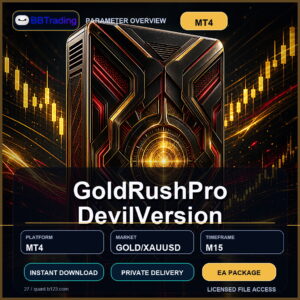 GoldRushPro DevilVersion MT4 Expert Advisor cover