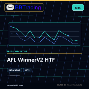 AFL WinnerV2 HTF MT5 indicator source code download cover