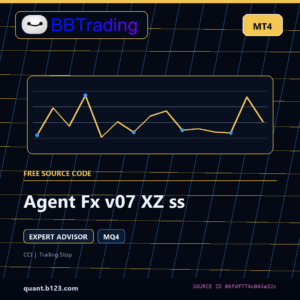 Agent Fx v07 XZ ss MT4 EA source code download cover