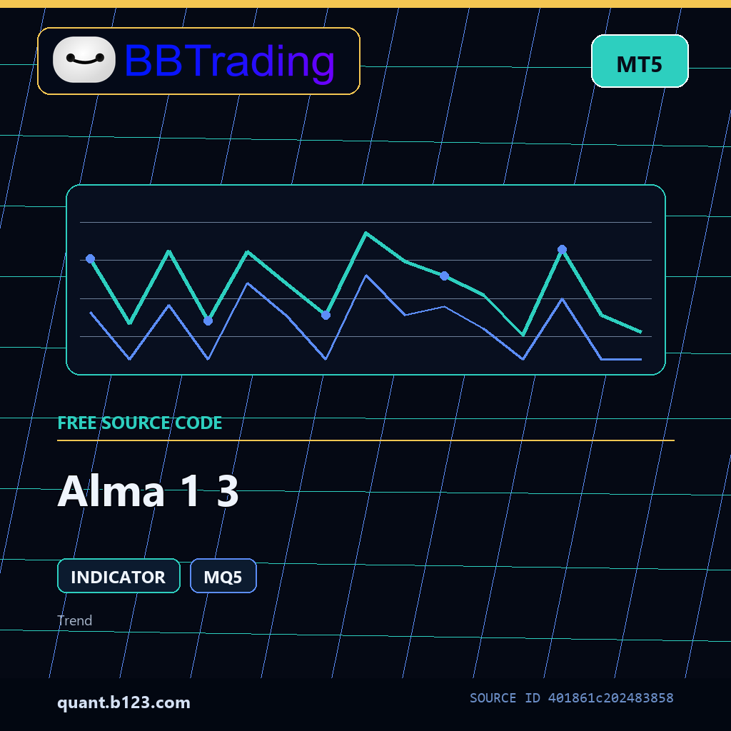 alma-1-3-bbtrading-source-cover Alma 1 3 MT5 indicator source code download cover