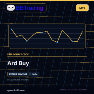 Ard Buy MT4 EA source code download cover