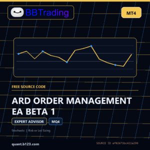 ARD ORDER MANAGEMENT EA BETA 1 MT4 EA source code download cover