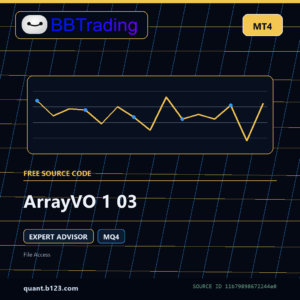 ArrayVO 1 03 MT4 EA source code download cover