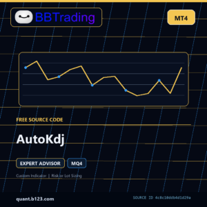 AutoKdj MT4 EA source code download cover