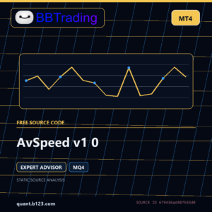 AvSpeed v1 0 MT4 EA source code download cover