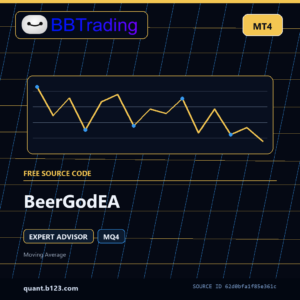 BeerGodEA MT4 EA source code download cover