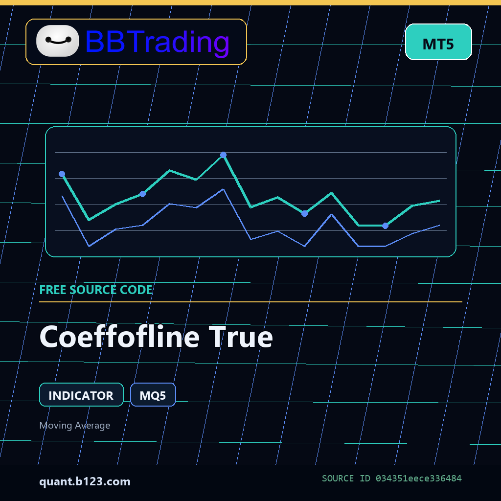 coeffofline-true-bbtrading-source-cover Coeffofline True MT5 indicator source code download cover