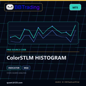 ColorSTLM HISTOGRAM MT5 indicator source code download cover