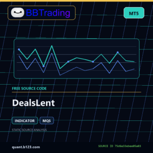 DealsLent MT5 indicator source code download cover