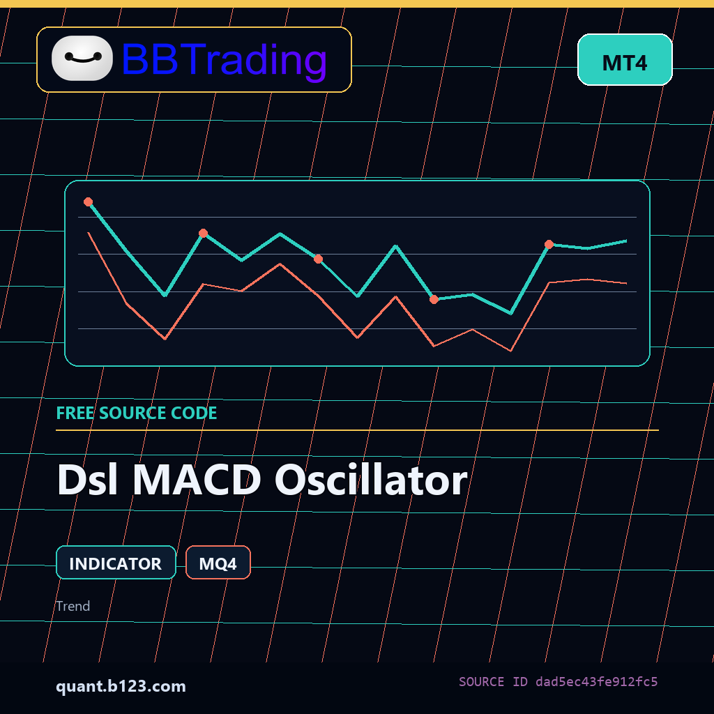 dsl-macd-oscillator-bbtrading-source-cover Dsl MACD Oscillator MT4 indicator source code download cover