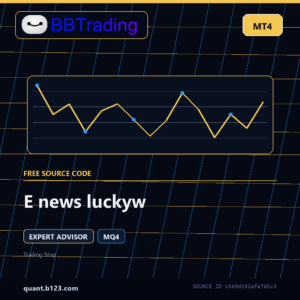 E news luckyw MT4 EA source code download cover