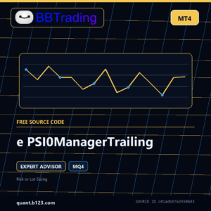 e PSI0ManagerTrailing MT4 EA source code download cover