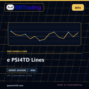 e PSI4TD Lines MT4 source code download cover