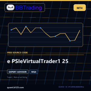 e PSIeVirtualTrader1 25 MT4 source code download cover