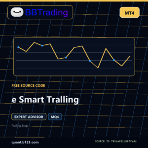 e Smart Tralling MT4 EA source code download cover