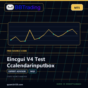 Eincgui V4 Test Ccalendarinputbox MT5 EA source code download cover