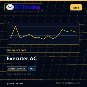 Executer AC MT4 EA source code download cover