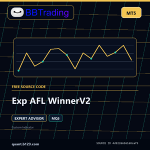Exp AFL WinnerV2 MT5 source code download cover