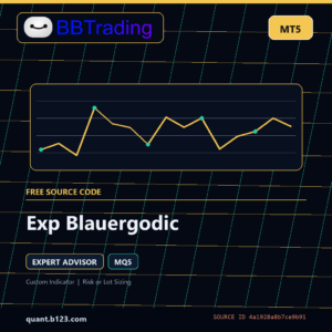 Exp Blauergodic MT5 EA source code download cover