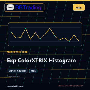 Exp ColorXTRIX Histogram MT5 EA source code download cover
