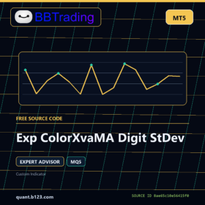 Exp ColorXvaMA Digit StDev MT5 source code download cover