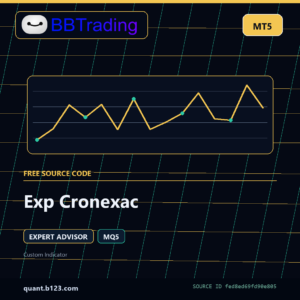 Exp Cronexac MT5 EA source code download cover