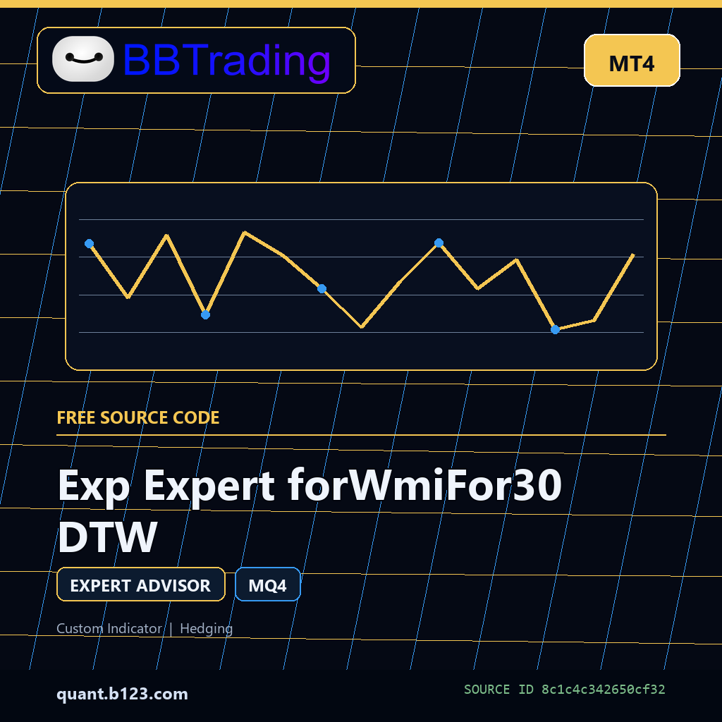 exp-expert-forwmifor30-dtw-bbtrading-source-cover Exp Expert forWmiFor30 DTW MT4 EA source code download cover