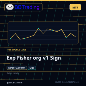 Exp Fisher org v1 Sign MT5 source code download cover