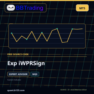 Exp iWPRSign MT5 EA source code download cover