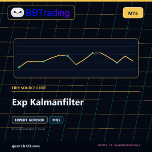 Exp Kalmanfilter MT5 EA source code download cover