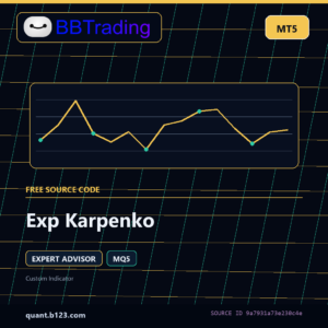 Exp Karpenko MT5 EA source code download cover