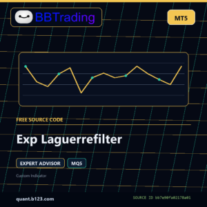 Exp Laguerrefilter MT5 EA source code download cover