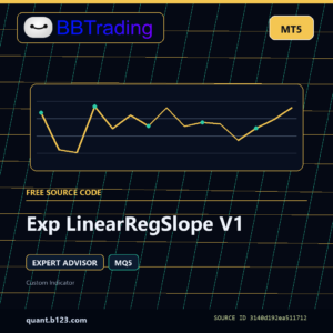 Exp LinearRegSlope V1 MT5 source code download cover