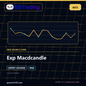 Exp Macdcandle MT5 EA source code download cover