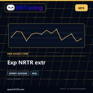 Exp NRTR extr MT5 EA source code download cover