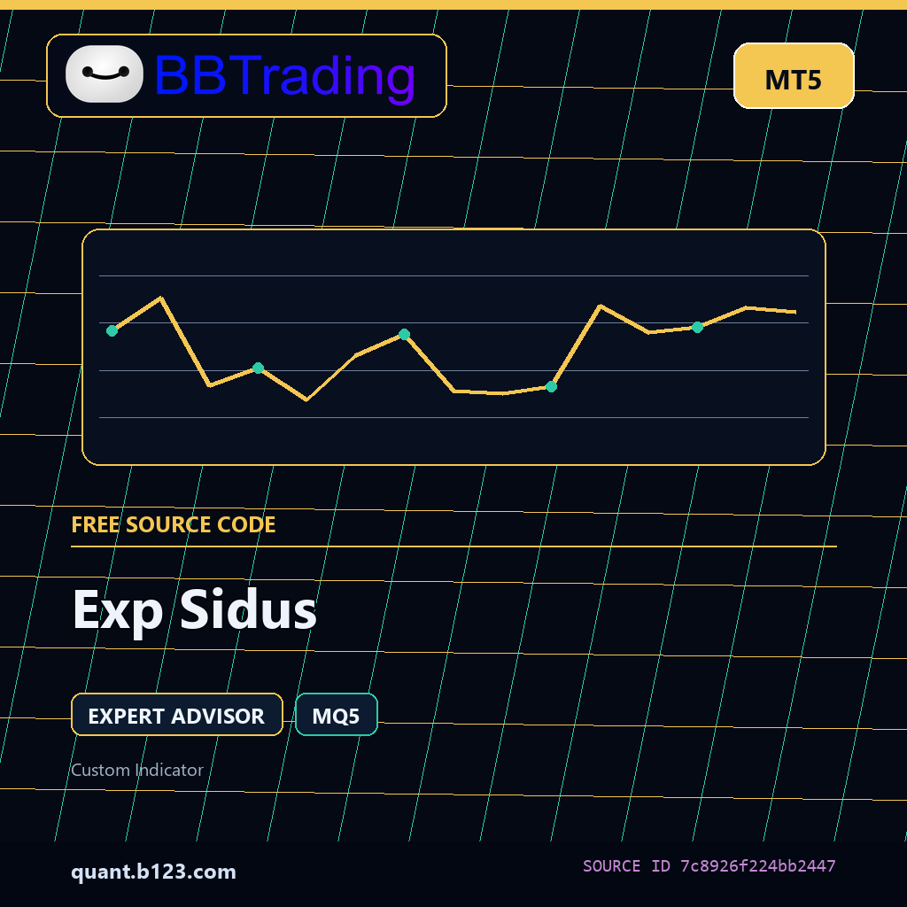 exp-sidus-bbtrading-source-cover Exp Sidus MT5 EA source code download cover