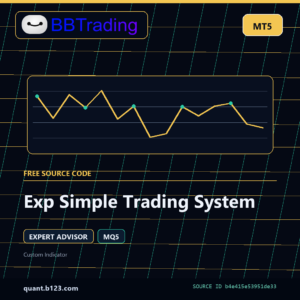 Exp Simple Trading System MT5 EA source code download cover