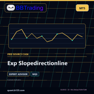 Exp Slopedirectionline MT5 source code download cover