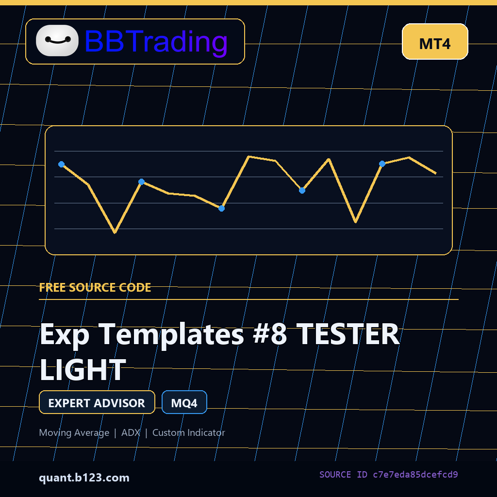 exp-templates-8-tester-light-bbtrading-source-cover Exp Templates #8 TESTER LIGHT MT4 EA source code download cover