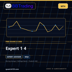 Expert 1 4 MT4 EA source code download cover