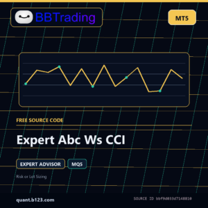 Expert Abc Ws CCI MT5 EA source code download cover