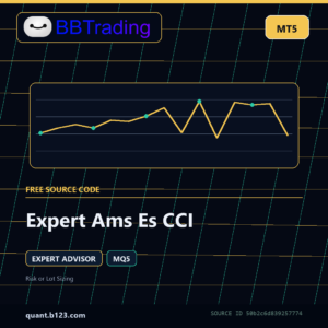 Expert Ams Es CCI MT5 EA source code download cover