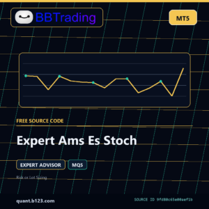 Expert Ams Es Stoch MT5 EA source code download cover