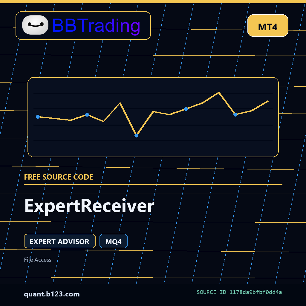 expertreceiver-bbtrading-source-cover ExpertReceiver MT4 EA source code download cover