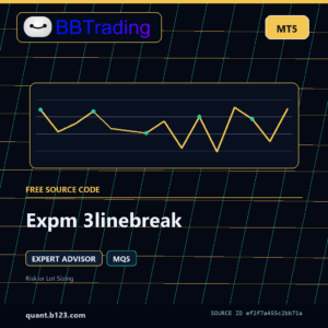 Expm 3linebreak MT5 EA source code download cover