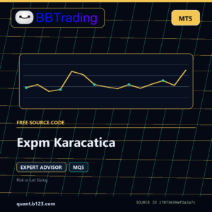 Expm Karacatica MT5 EA source code download cover