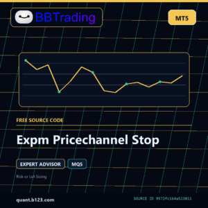 Expm Pricechannel Stop MT5 EA source code download cover
