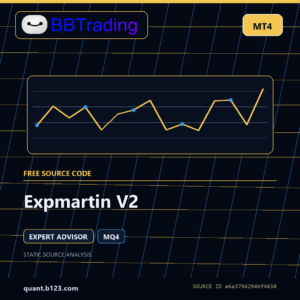 Expmartin V2 MT4 EA source code download cover
