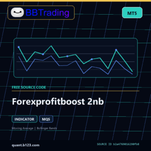 Forexprofitboost 2nb MT5 indicator source code download cover